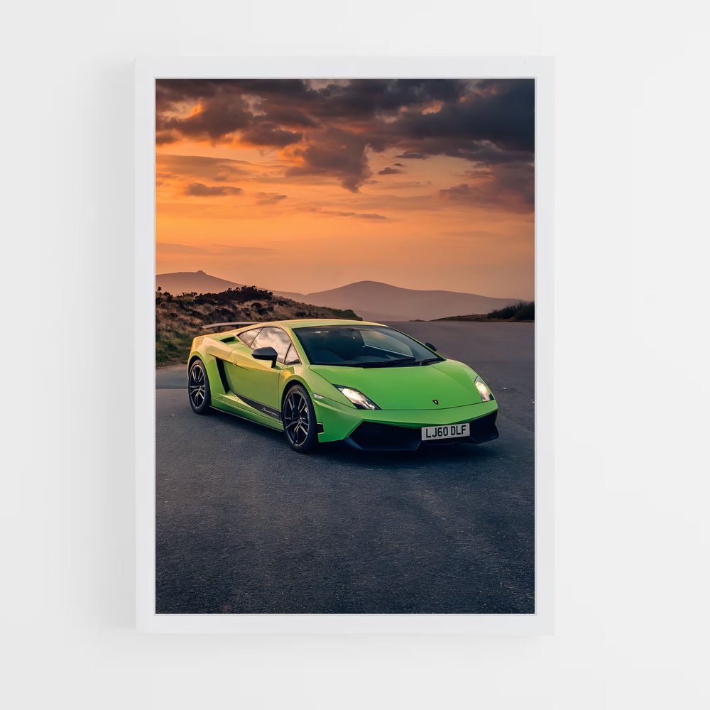 Poster Gallardo Dream – affiche Lamborghini (vue 3)